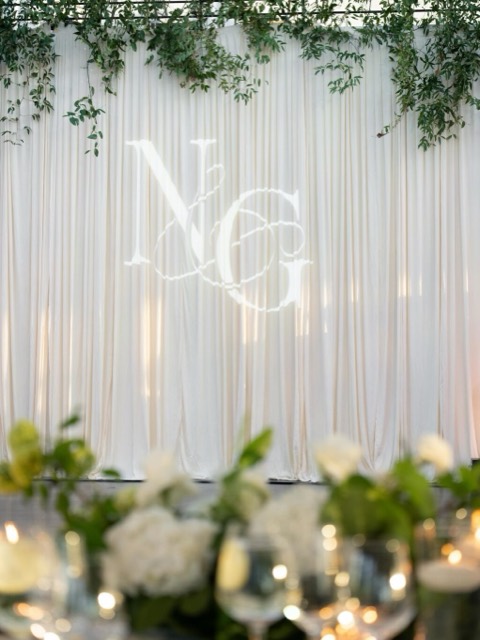 The monogram wall