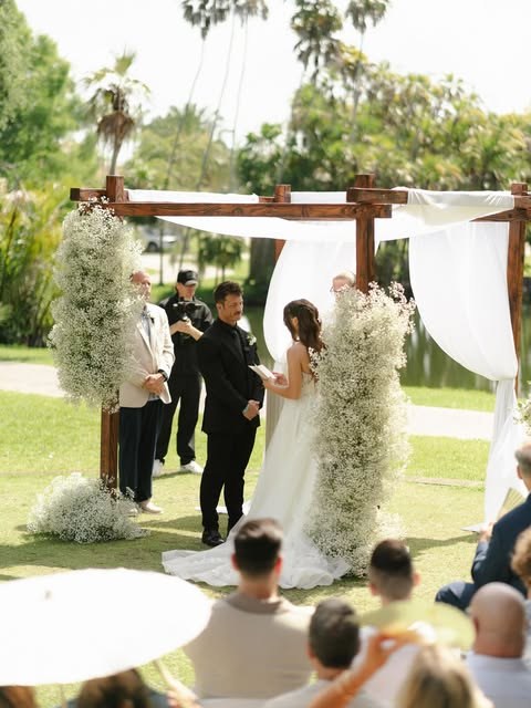 Under the arbour